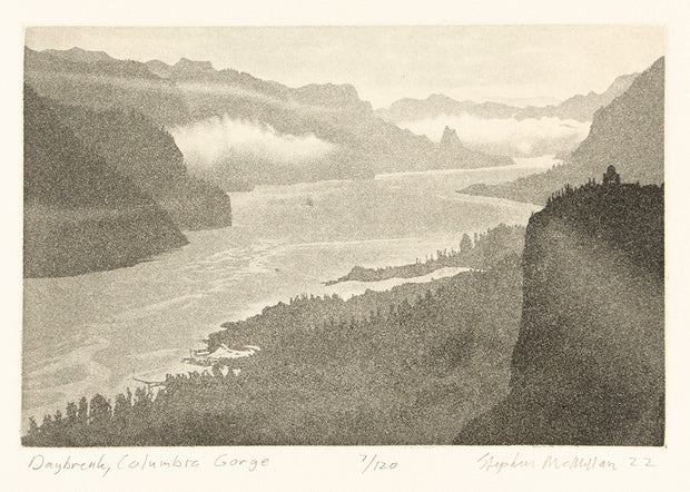 Daybreak, Columbia Gorge by Stephen McMillan - Davidson Galleries