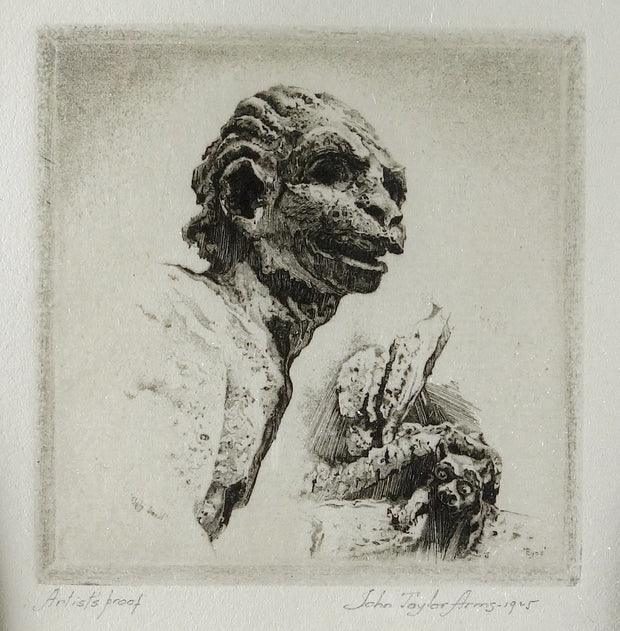 Ugly Devil (Gargoyle Studies) by John Taylor Arms - Davidson Galleries