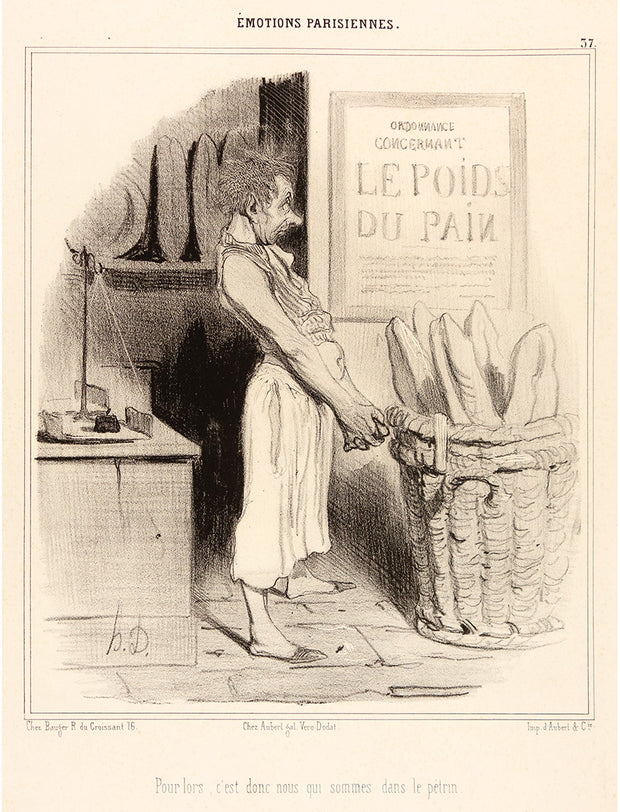 Pour lors, c'est donc nous qui sommes dans le pétrin by Honoré Daumier - Davidson Galleries