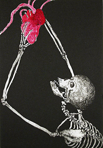 Uncle Skulky Holds the Human Heart by Frank Boyden - Davidson Galleries