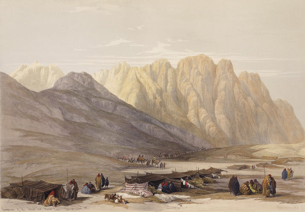Encampment of the Aulaid - Said by David Roberts - Davidson Galleries
