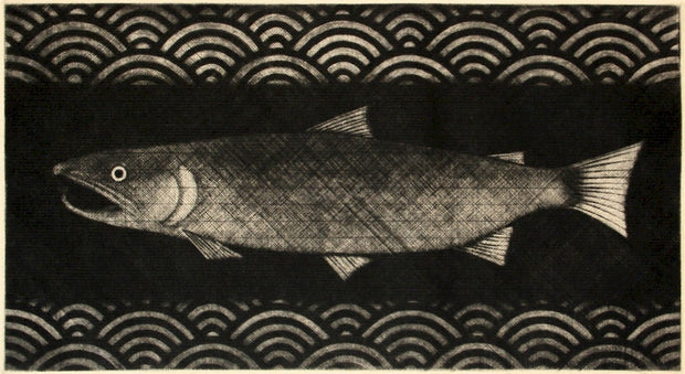 Salmon - A by Seiichi Hiroshima - Davidson Galleries