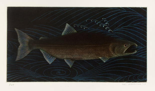 Salmon for R.B. by Seiichi Hiroshima - Davidson Galleries