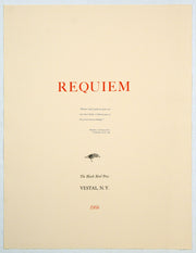 Requiem (Portfolio of 10 etchings) by Robert Marx - Davidson Galleries