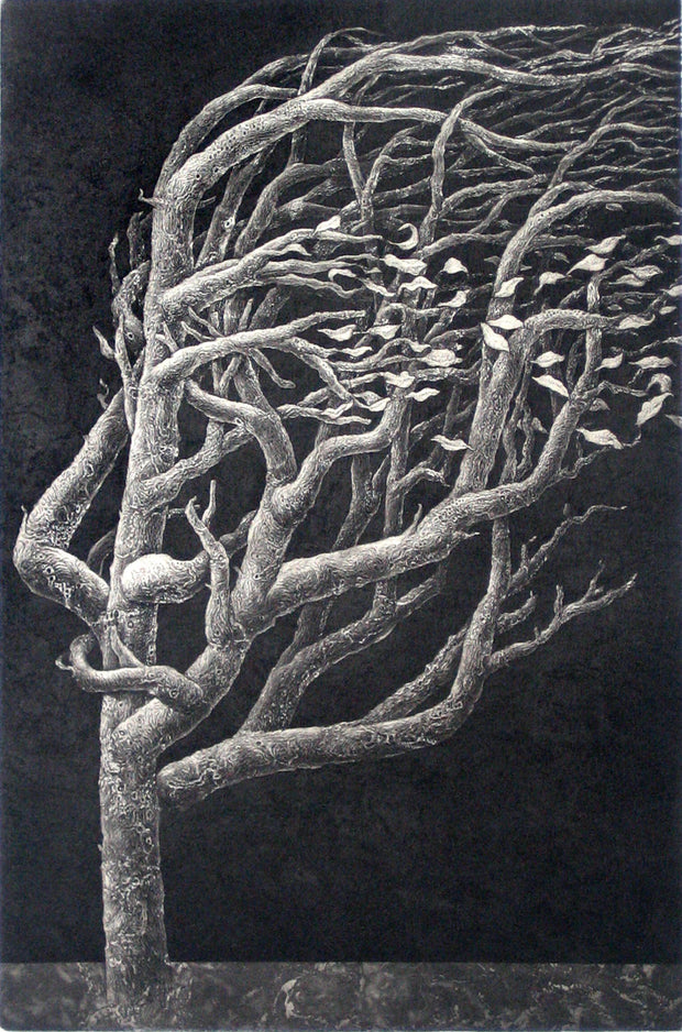 A Lonely Tree - 3 by Tomiyuki Sakuta - Davidson Galleries