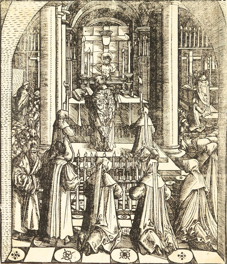 Unidentified Scene (Illustration for Der Weisskönig) by Hans Burgkmair - Davidson Galleries