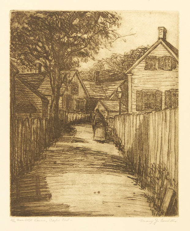 An Old Lane, Cape Cod by Mary J. Coulter - Davidson Galleries