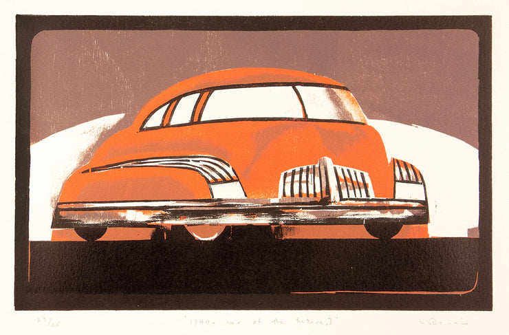 1940s Car of the Future I by Lockwood Dennis - Davidson Galleries