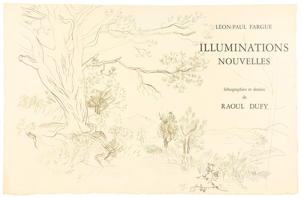 Title Page by Raoul Dufy - Davidson Galleries