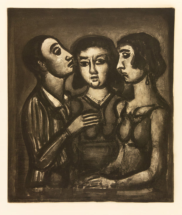Plate 41. Augures... (Omens...) by Georges Rouault - Davidson Galleries