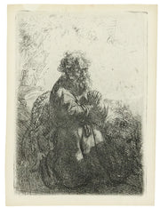 St. Jerome Kneeling in Prayer by Rembrandt Van Rijn - Davidson Galleries