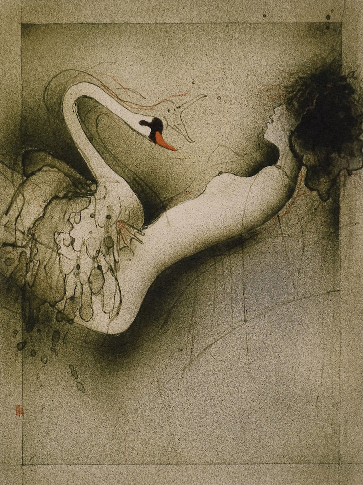 Leda & the Swan by Vladimir Suchanek - Davidson Galleries