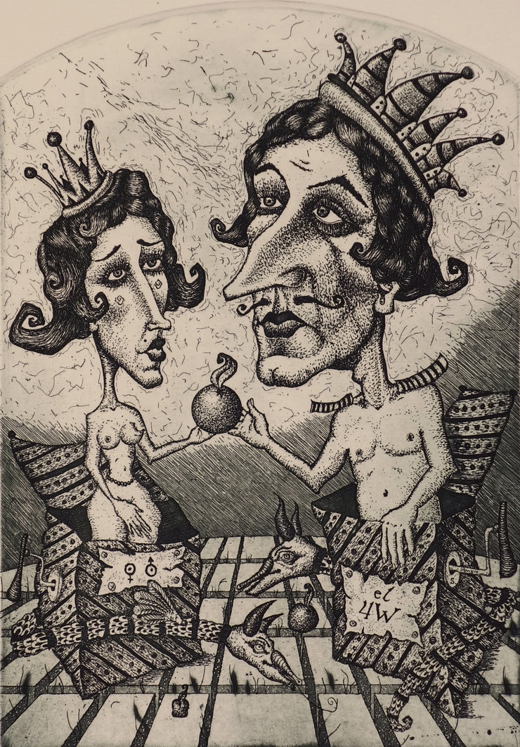Primo Populo (Adam & Eve) by Kiril Skachkov - Davidson Galleries