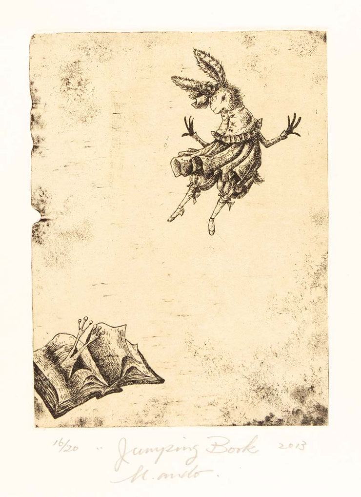 Jumping Book by Mariko Ando - Davidson Galleries