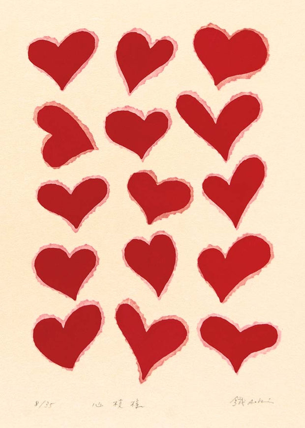 Heart・Heart・Heart by Tetsuo Aoki - Davidson Galleries