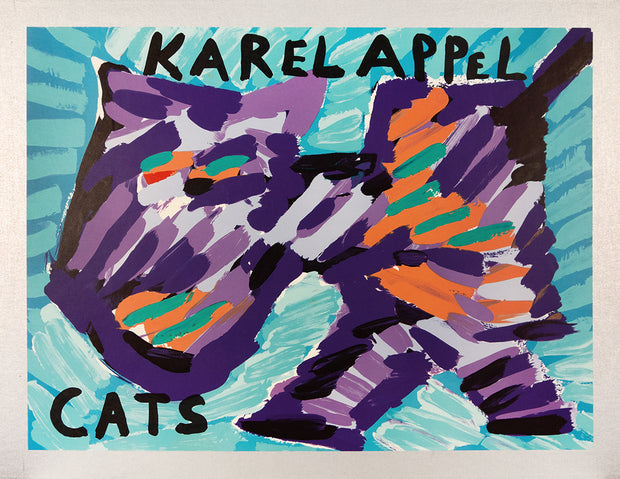 Cats (Portfolio of 17 lithographs) by Karel Appel - Davidson Galleries