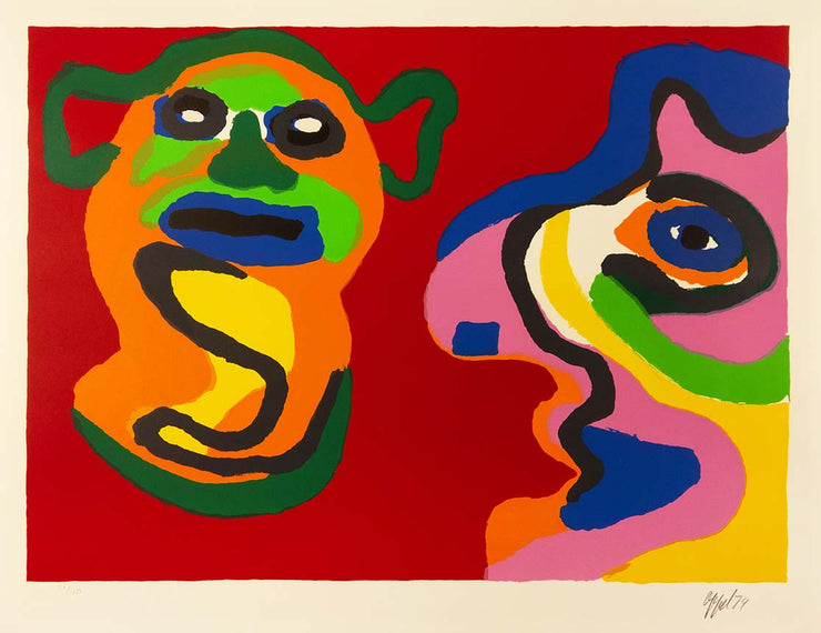 Waiting for a Second Kiss by Karel Appel - Davidson Galleries