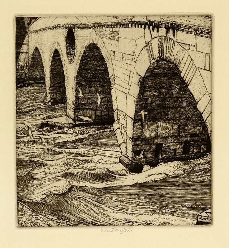 The Ponte Pietra, Verona by Robert Sargent Austin - Davidson Galleries
