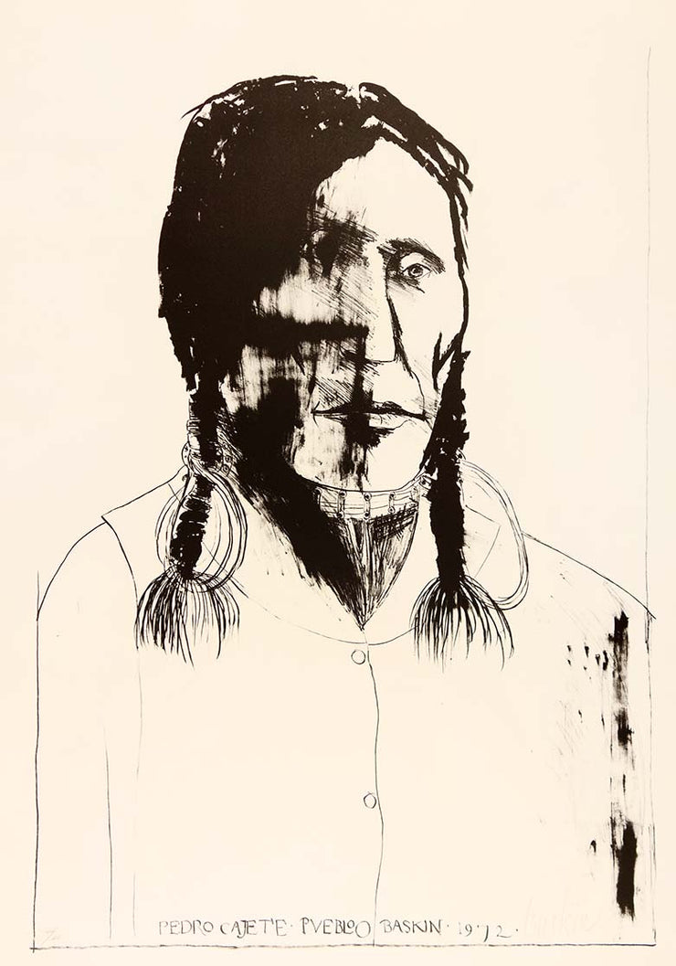 Pedro Cajete, Pueblo by Leonard Baskin - Davidson Galleries