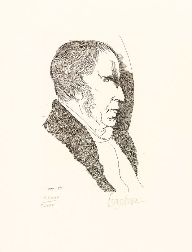 Caspar David Friedrich by Leonard Baskin - Davidson Galleries