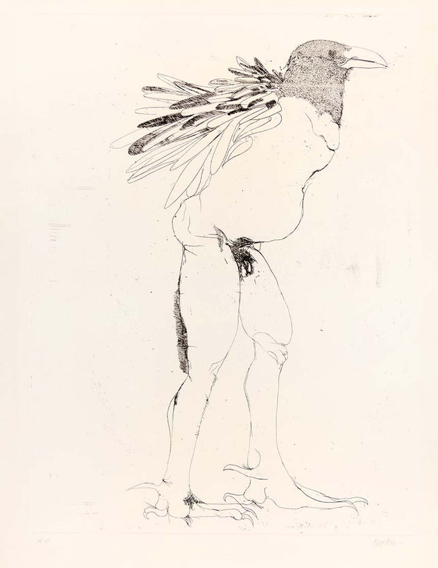 Birdman by Leonard Baskin - Davidson Galleries