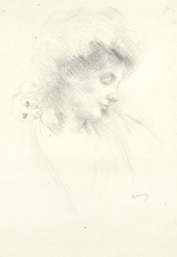 Profile, Lili by Albert de Belleroche - Davidson Galleries