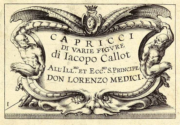 Capricci Frontispiece by Jacques Callot - Davidson Galleries