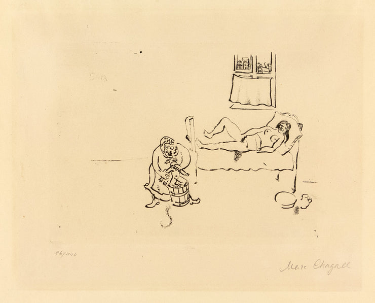 Geburt (Birth) by Marc Chagall - Davidson Galleries