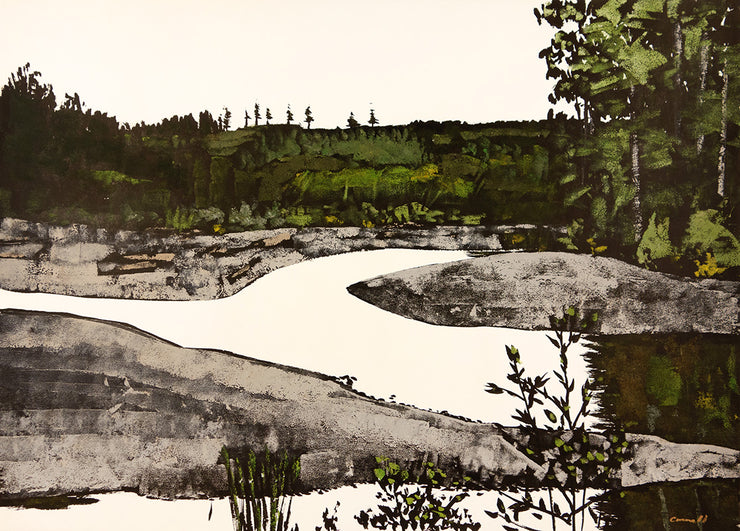 Bend in the River I by Robert Connell - Davidson Galleries