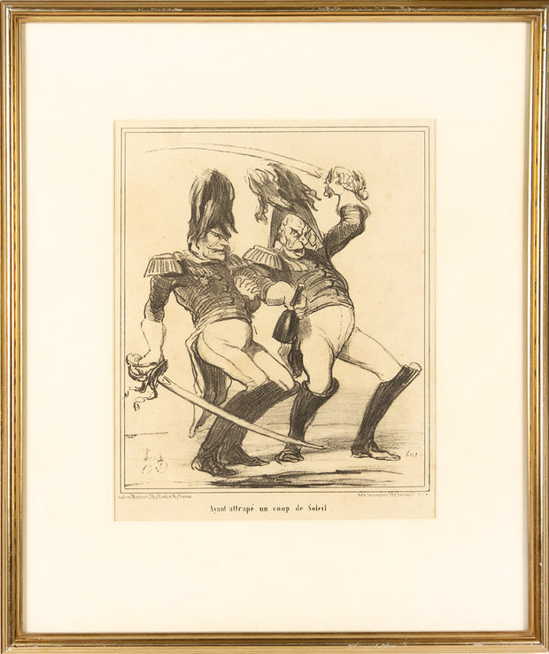 Ayant attrapé un coup de Soleil by Honore Daumier - Davidson Galleries