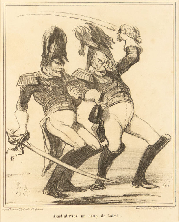 Ayant attrapé un coup de Soleil by Honore Daumier - Davidson Galleries