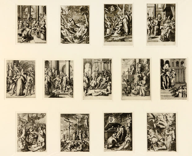 The Life and Passion of Christ (Set of 13 engravings) by Jacob de Gheyn II - Davidson Galleries