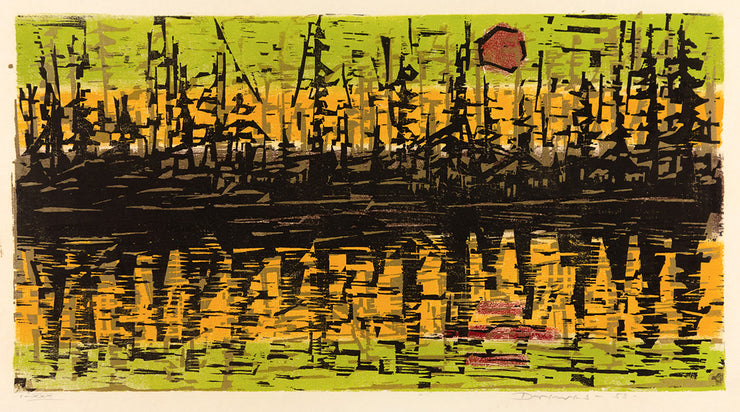 Northern Swamp by Werner Drewes - Davidson Galleries
