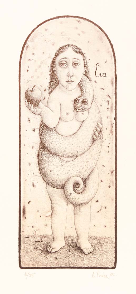 Eva (Carrying the Serpent) by Oleksiy Fedorenko - Davidson Galleries
