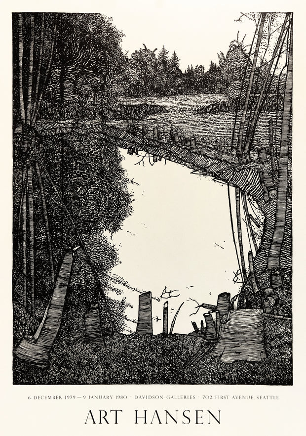 Art Hansen (Pond) Poster by Art Hansen - Davidson Galleries