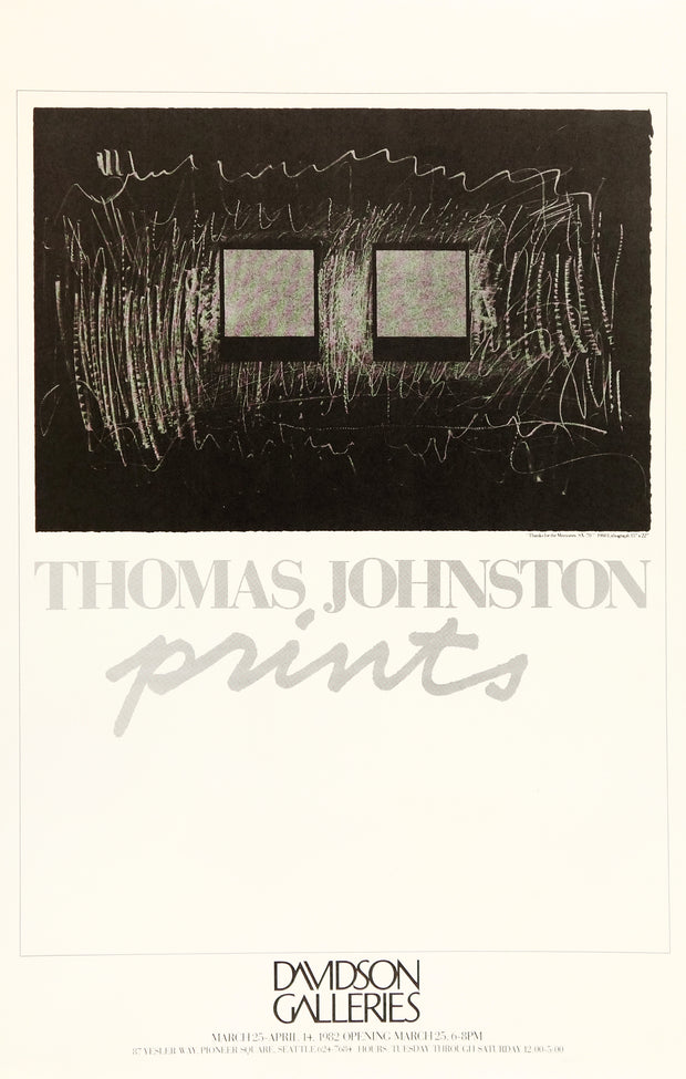 Thomas Johnson Prints Poster by Thomas Johnston - Davidson Galleries