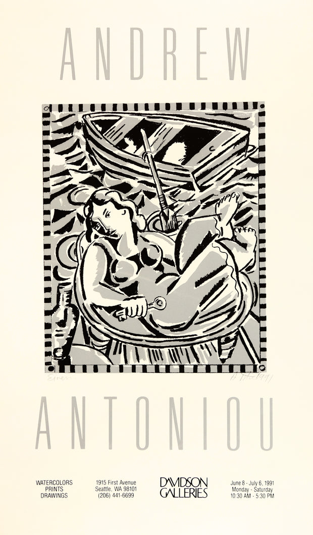 Andrew Antoniou 1991 Poster by Andrew Antoniou - Davidson Galleries