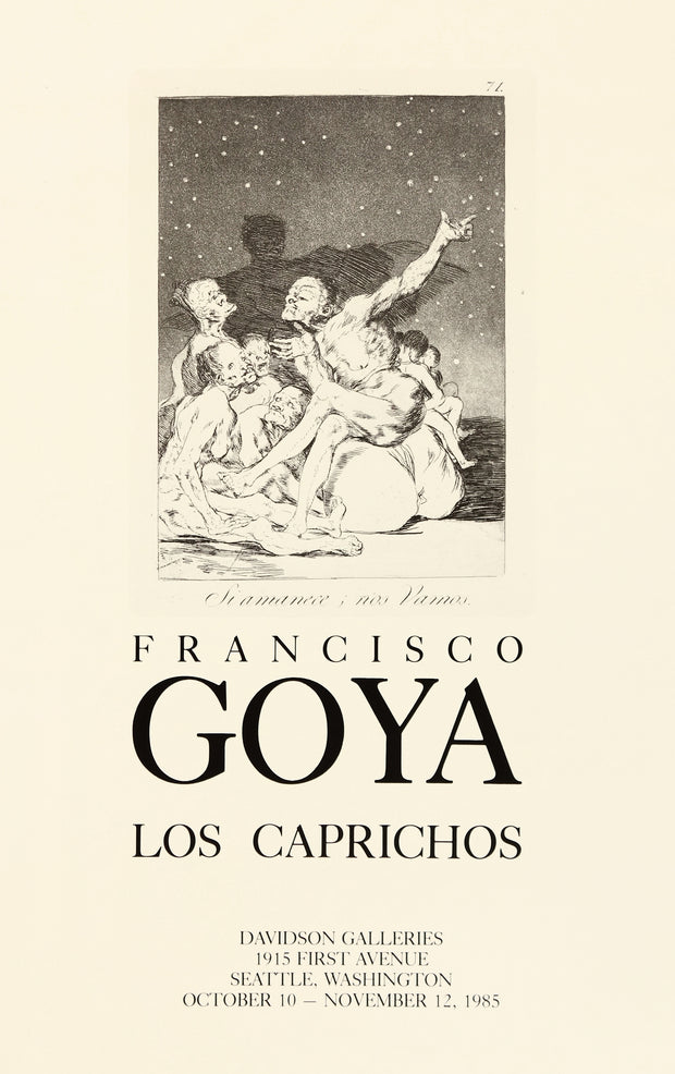 Francisco Goya Los Caprichos (Plate 71) Poster by Francisco Goya - Davidson Galleries