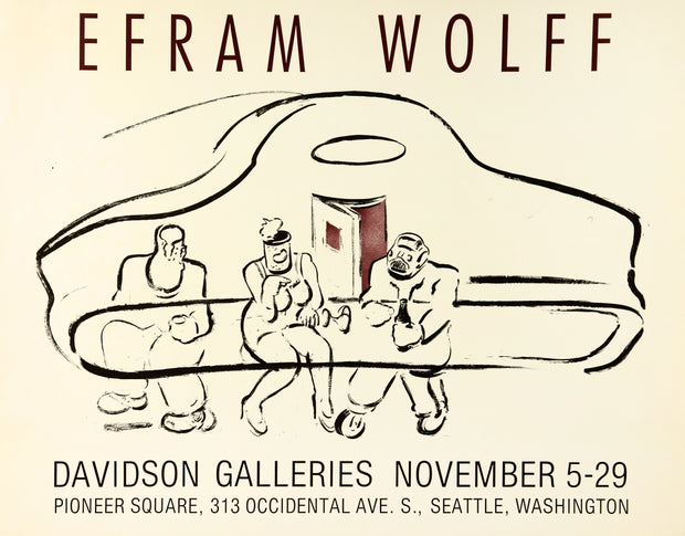 Efram Wolff Poster by Efram Wolff - Davidson Galleries