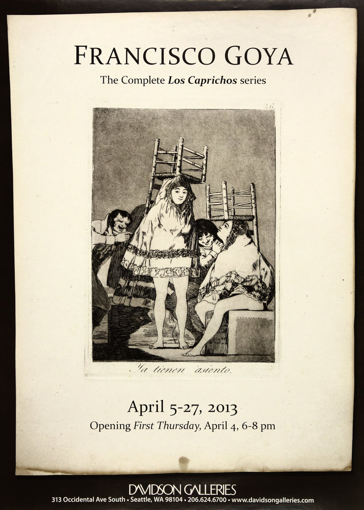 Francisco Goya: The Complete Los Caprichos (Plate 26) Poster by Francisco Goya - Davidson Galleries