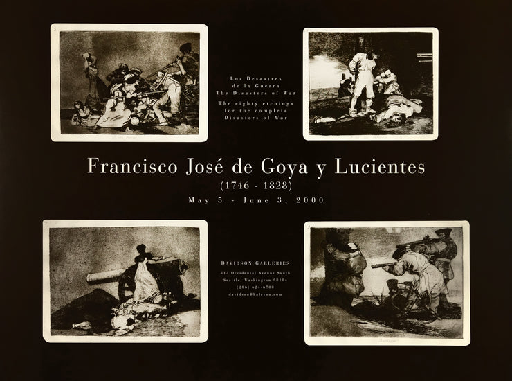 Francisco Goya: Los Desastres de la Guerra Poster by Francisco Goya - Davidson Galleries