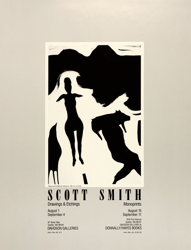 Scott Smith: Drawings, Etchings, and Monoprints Poster by Scott Smith - Davidson Galleries