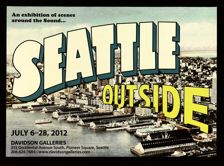 Seattle Outside Exhibition Poster by Artist Unidentified - Davidson Galleries