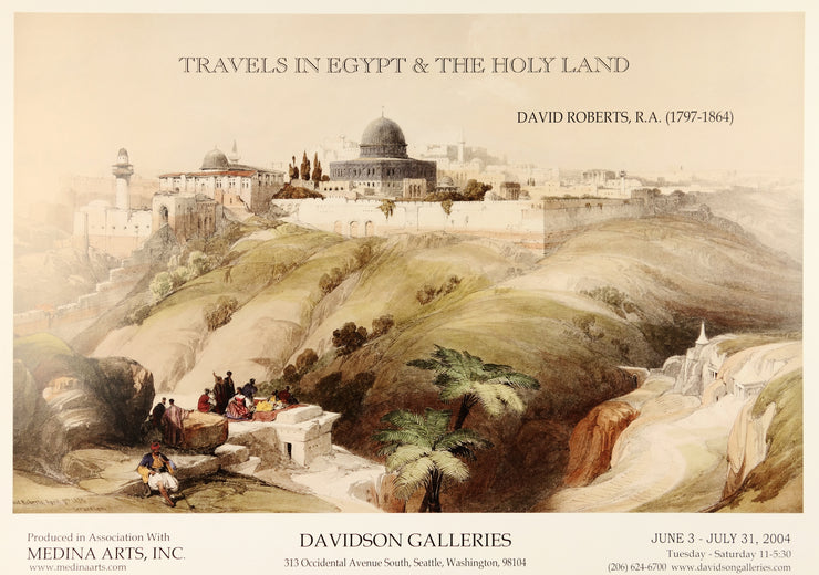 David Roberts: Travels in Egypt and the Holy Land Poster by David Roberts - Davidson Galleries