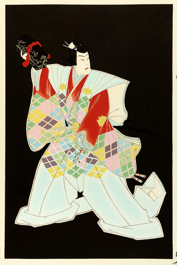 Samurai Karsuyori in Honcho Nijushiko by Sadanobu Hasegawa III - Davidson Galleries