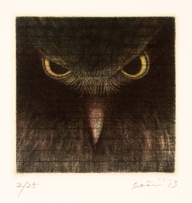 Owl - Hum by Seiichi Hiroshima - Davidson Galleries