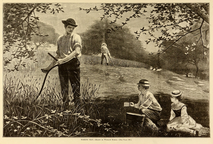 Making Hay by Winslow Homer - Davidson Galleries