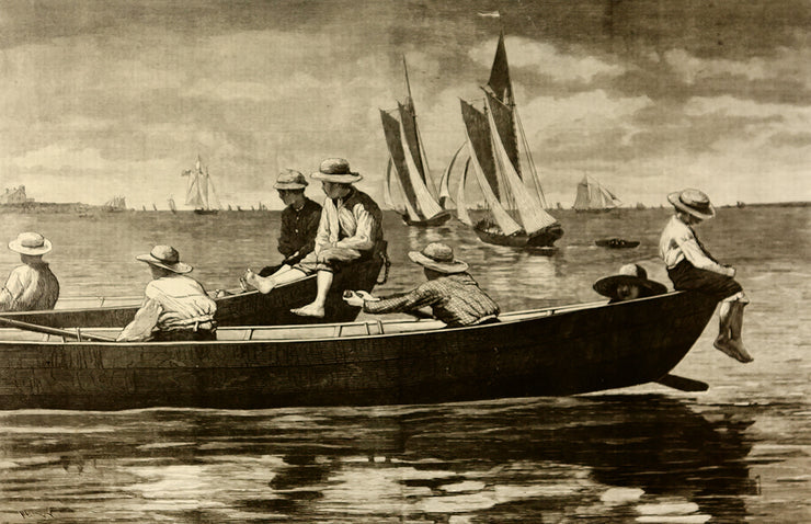 Gloucester Harbor by Winslow Homer - Davidson Galleries