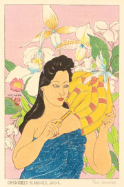 Album of Surimono cards (20 Color Woodblocks) by Paul Jacoulet - Davidson Galleries