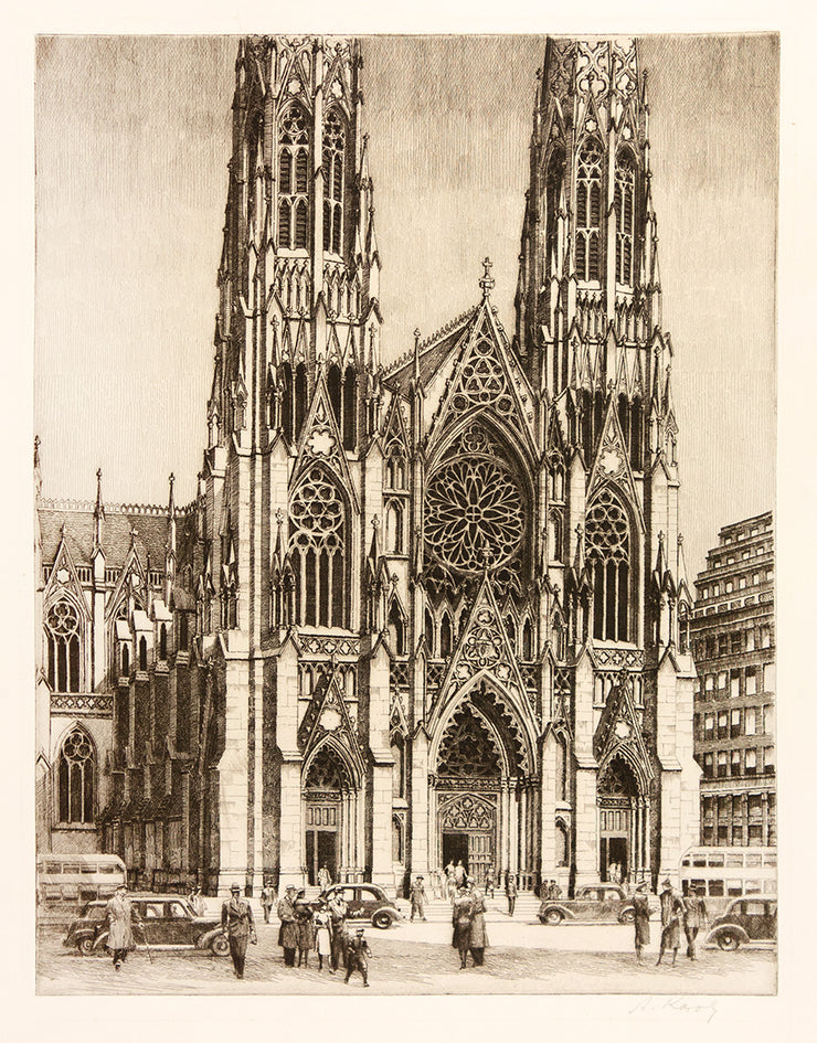 St. Patrick's Cathedral by Andrew B. Karoly - Davidson Galleries